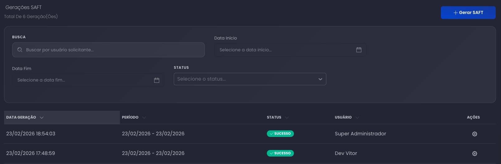 Geração de ficheiro SAF-T AO no SysPortal para cumprimento AGT